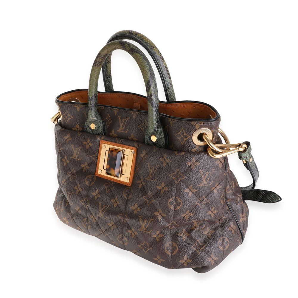 Louis Vuitton Monogram Canvas & Python Etoile Exo… - image 2